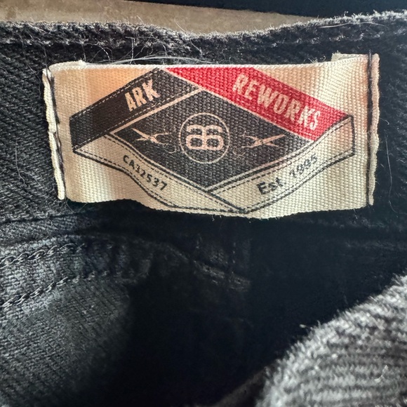 Ark Reworks Wrangler Two Tone Flare Denim - Picture 6 of 9